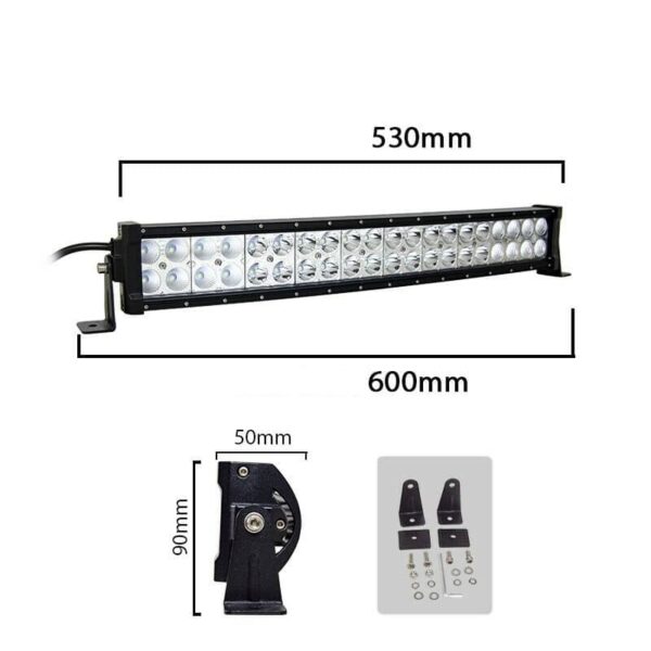 LED rampa zakrivená 120W - tenká - Image 5